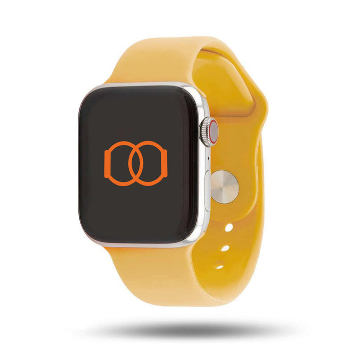 Bracelet Sport Apple Watch - 100% fluoroélastomère - Rayon de soleil 46 / 49 mm