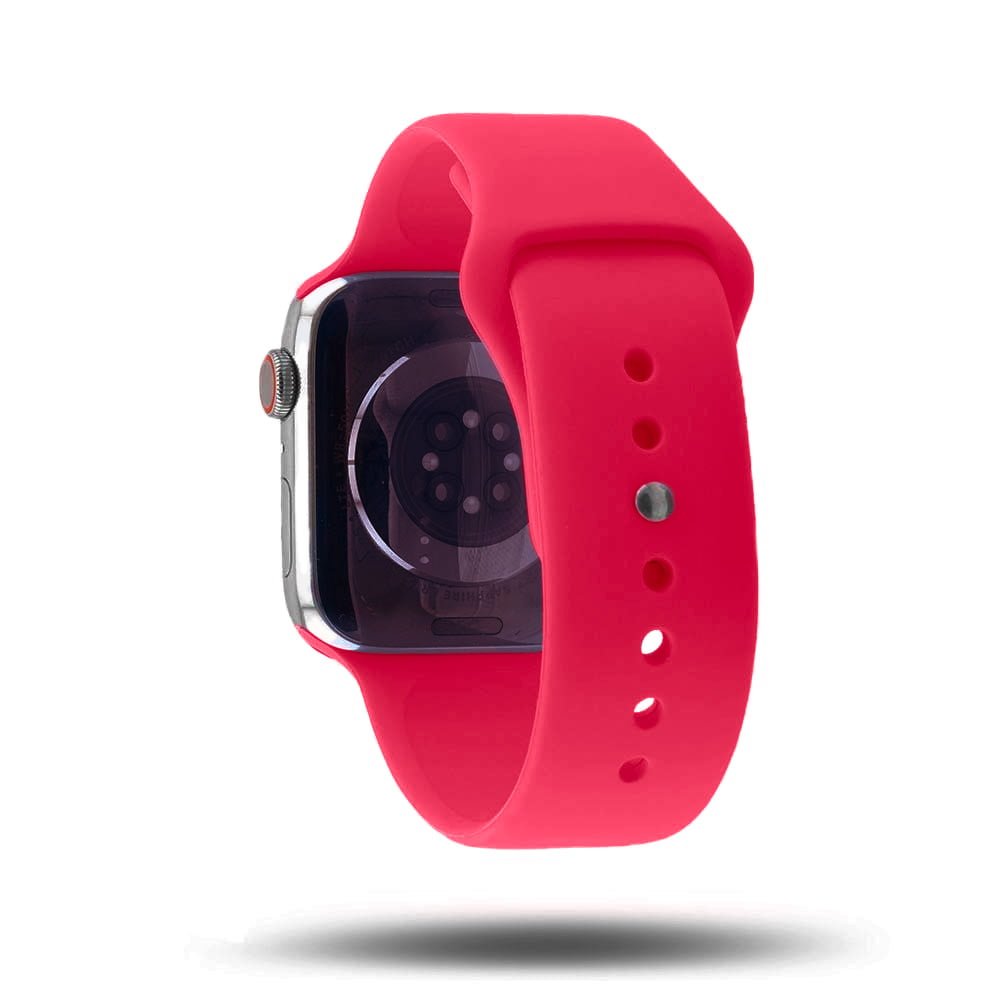 Bracelet Sport Apple Watch - 100% fluoroélastomère - RED 46 / 49 mm