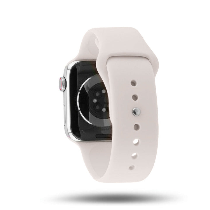 Bracelet Sport Apple Watch - 100% fluoroélastomère - Rose tendre 46 / 49 mm