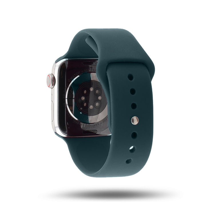 Bracelet Sport Apple Watch - 100% fluoroélastomère - Vert lacustre 42 mm