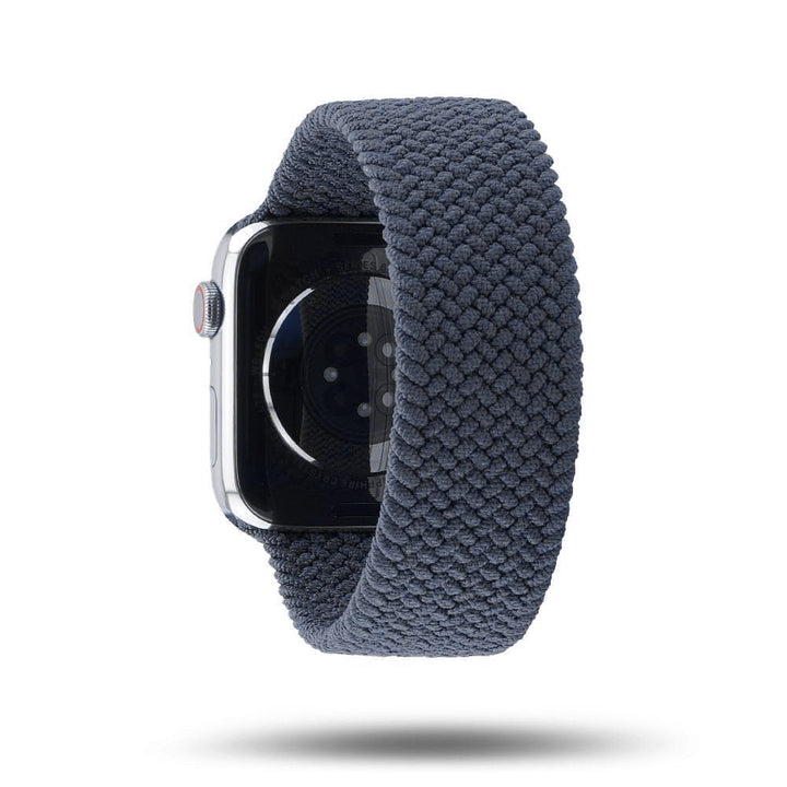 Boucle unique tressée - Bracelet Apple Watch - Denim 42 mm S