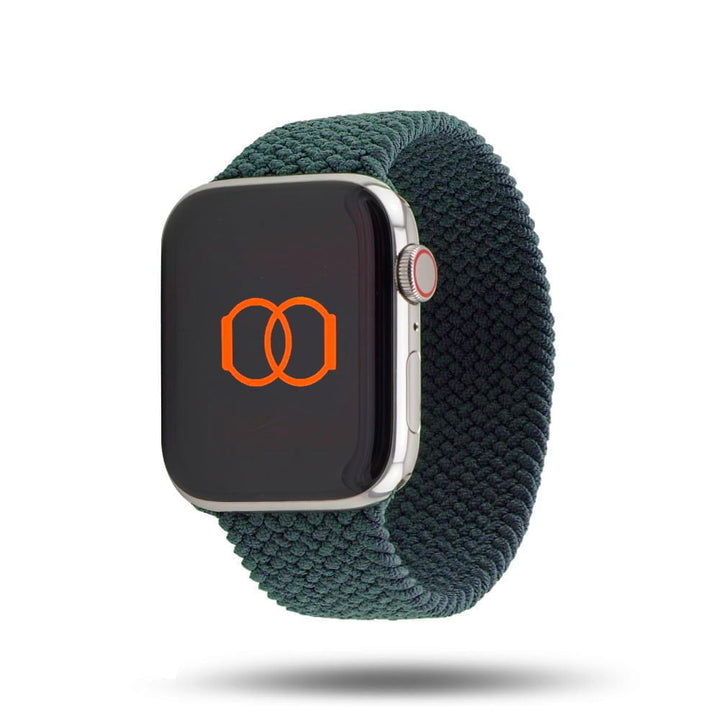 Boucle unique tressée - Bracelet Apple Watch - Forêt tropicale 42 mm S