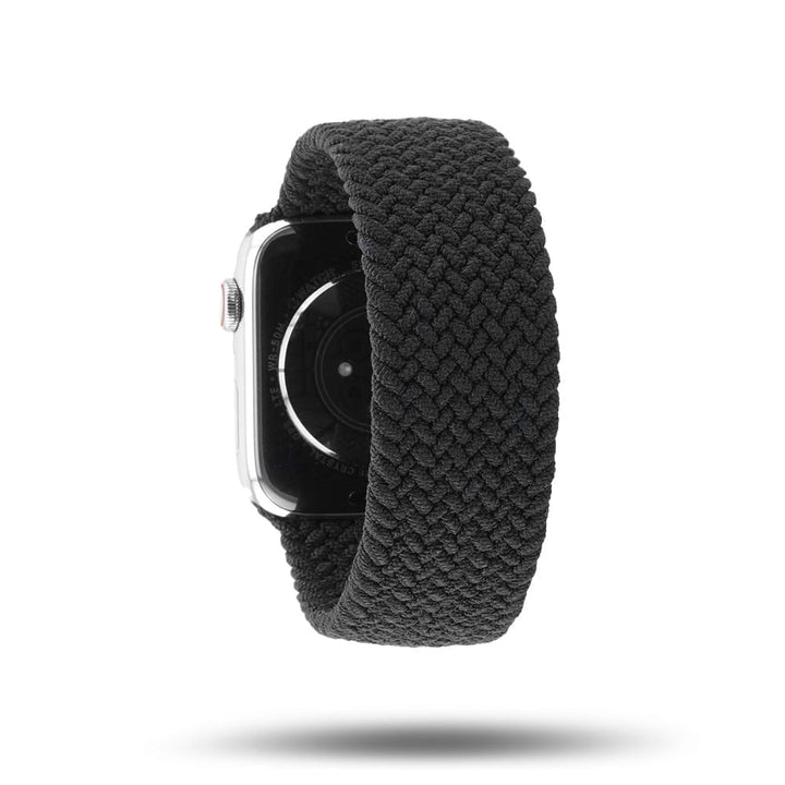 Boucle unique tressée - Bracelet Apple Watch - Minuit 42 mm L