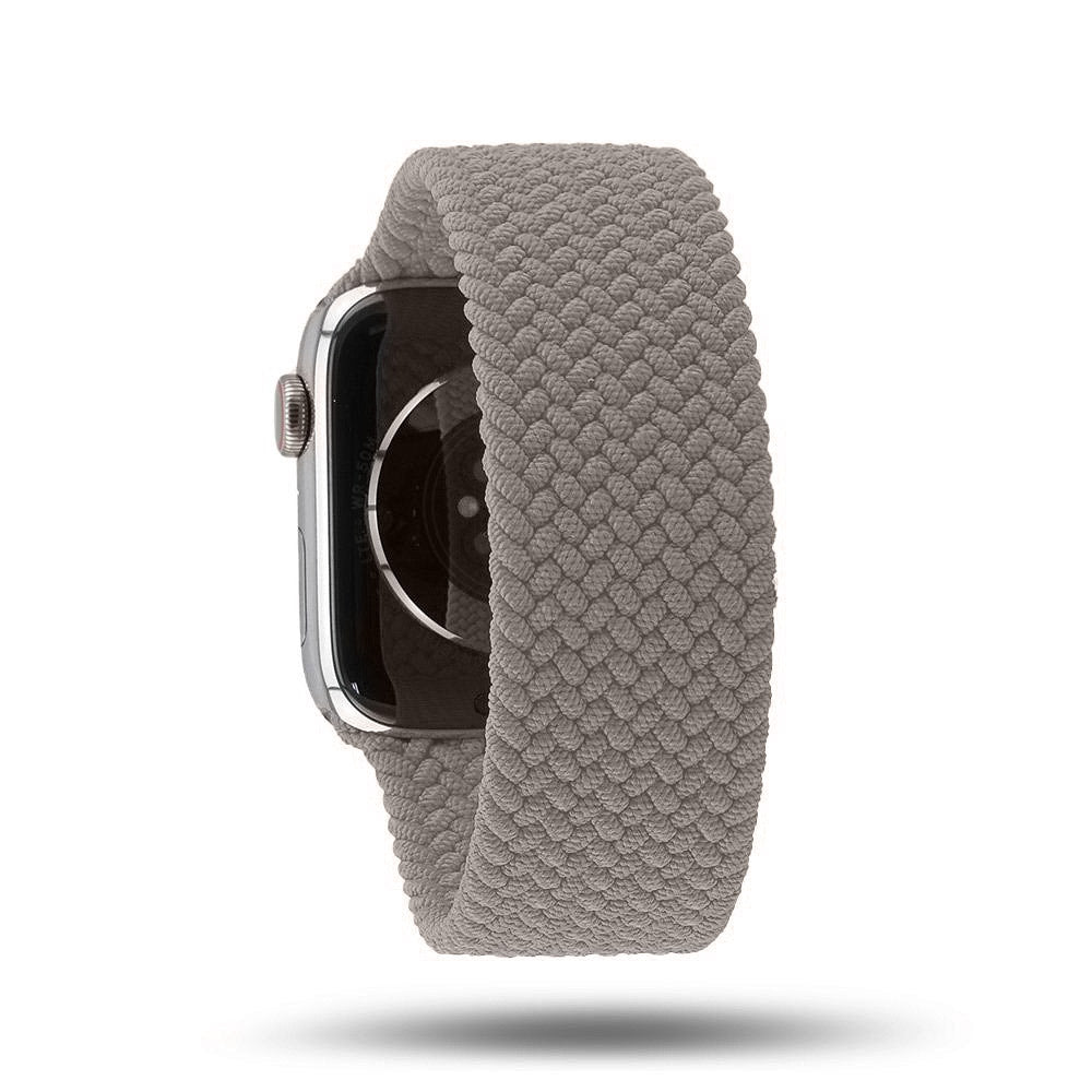 Boucle unique tressée - Bracelet Apple Watch - Argile 42 mm S