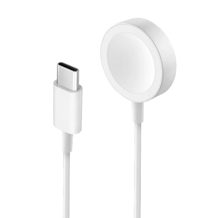 Chargeur Apple Watch USB-C – Câble 1 m (Blanc)