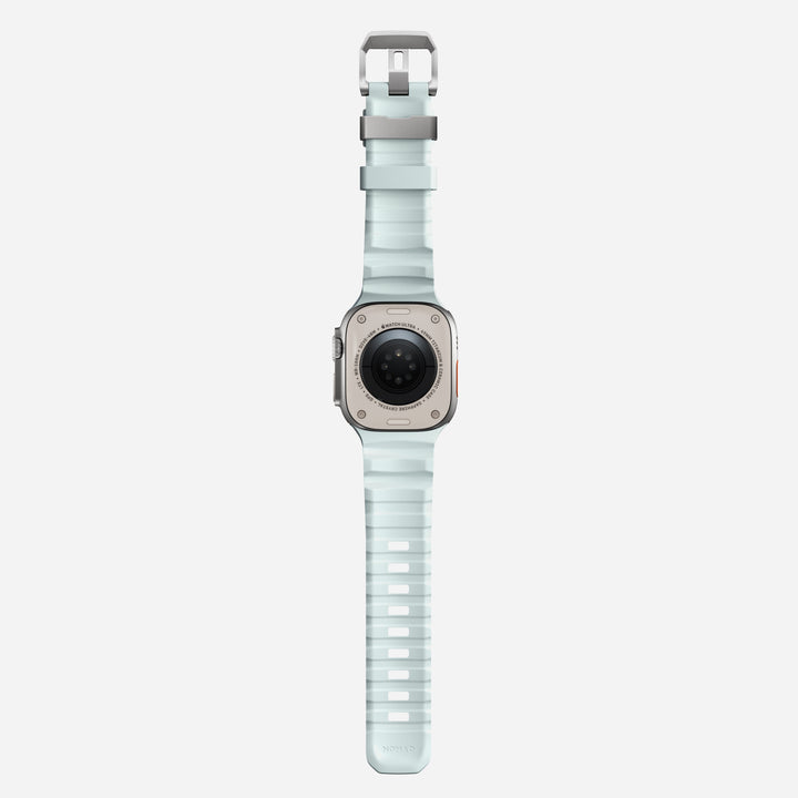 Nomad - Rocky Point Band - Icy Blue Glow 46 / 49 mm Adaptateurs Apple Watch Naturel