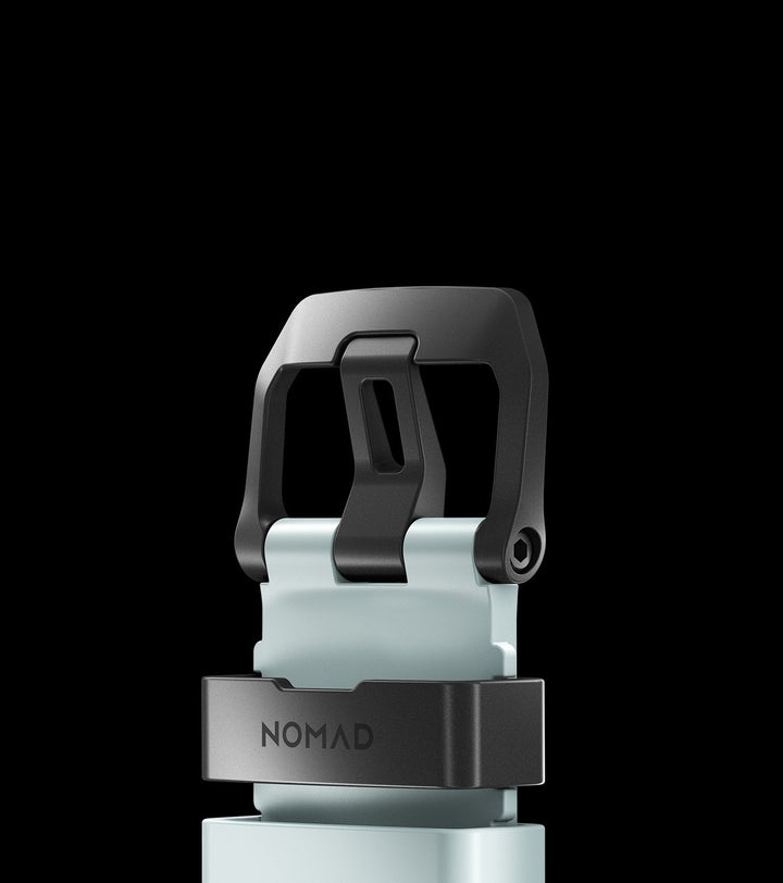 Nomad - Rocky Point Band - Icy Blue Glow 46 / 49 mm Adaptateurs Apple Watch Black