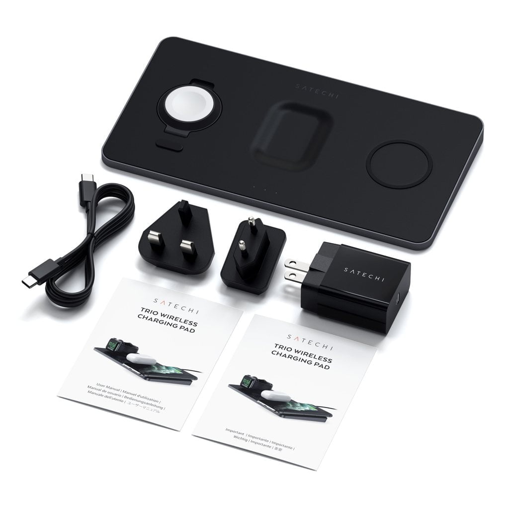 Satechi - Trio Wireless - Station de charge sans fil