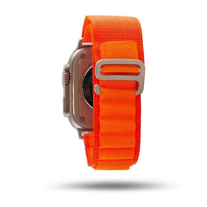 Boucle Alpine - Bracelet Apple Watch aventure - Orange 42 mm Adaptateurs Apple Watch Naturel