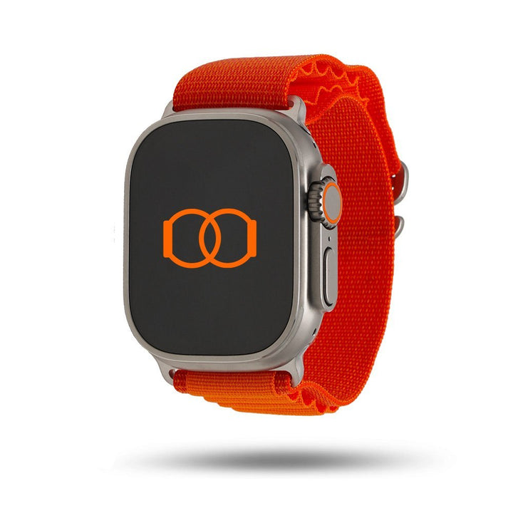 Boucle Alpine - Bracelet Apple Watch aventure - Orange 42 mm Adaptateurs Apple Watch Naturel