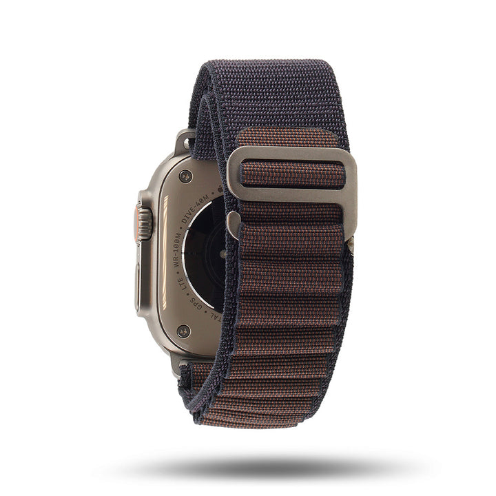 Boucle Alpine - Bracelet Apple Watch aventure - Indigo 42 mm Adaptateurs Apple Watch Naturel