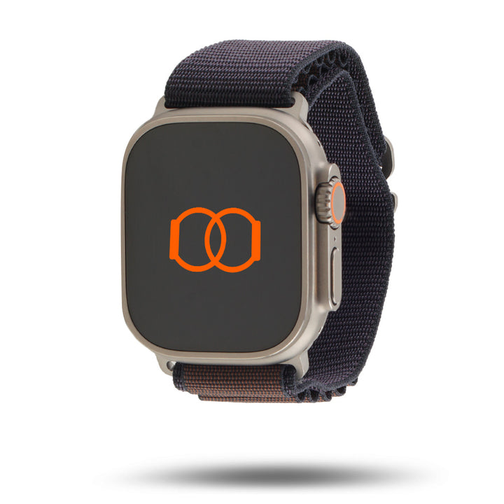 Boucle Alpine - Bracelet Apple Watch aventure - Indigo 46 / 49 mm Adaptateurs Apple Watch Naturel