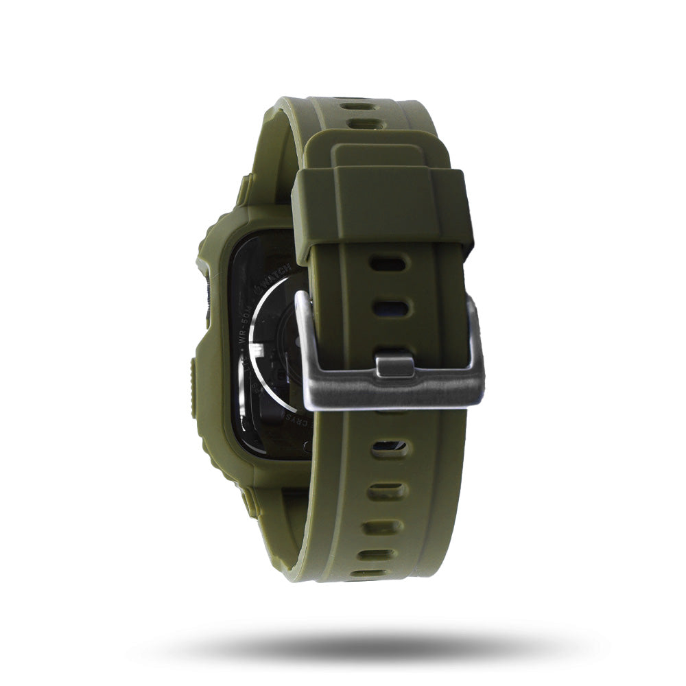 Rogue Explorer - Bracelet Apple Watch Aventure - Kaki 45 mm