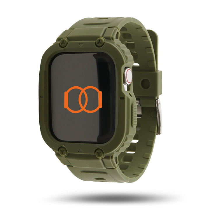 Rogue Explorer - Bracelet Apple Watch Aventure - Kaki 45 mm