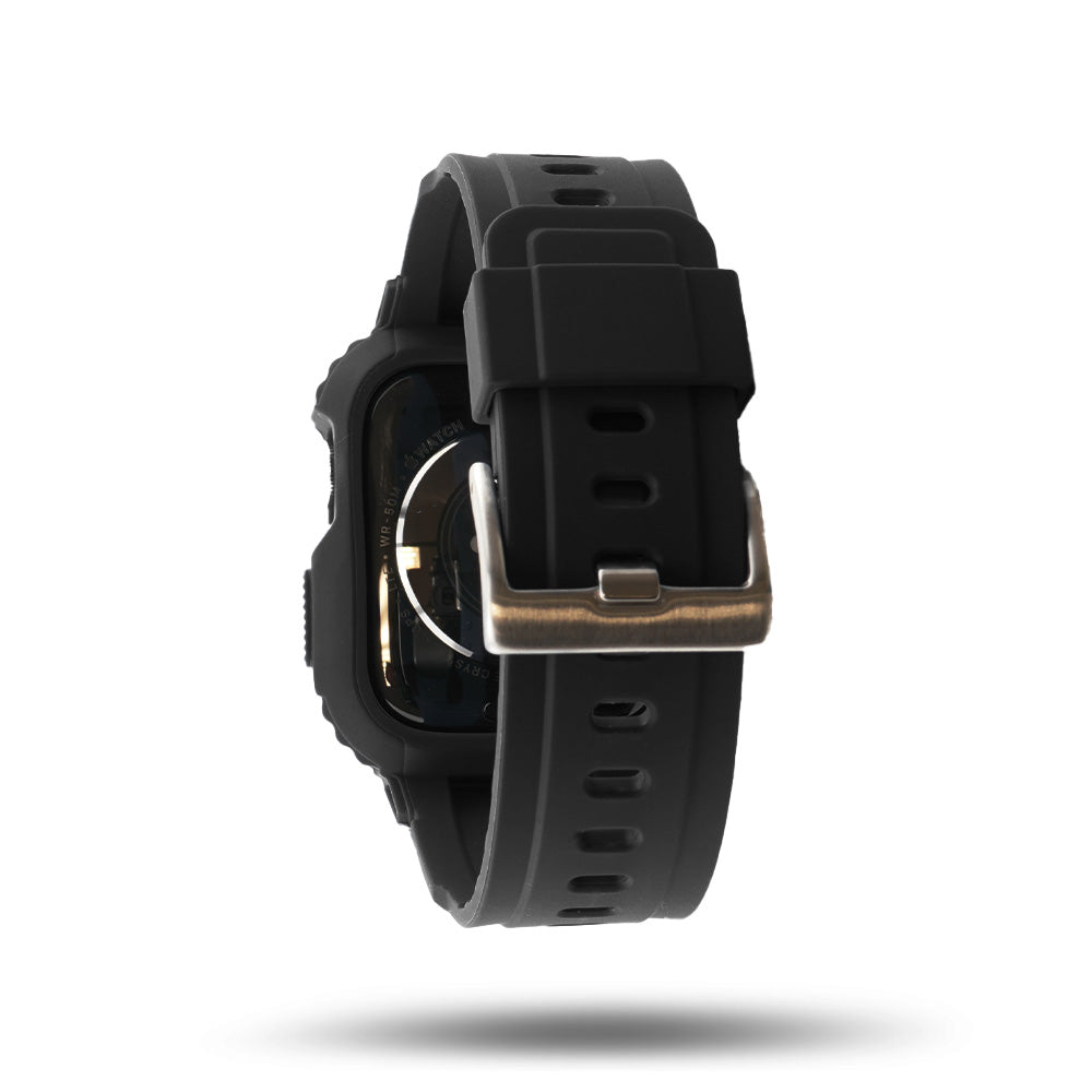 Rogue Explorer - Bracelet Apple Watch Aventure - Noir 45 mm