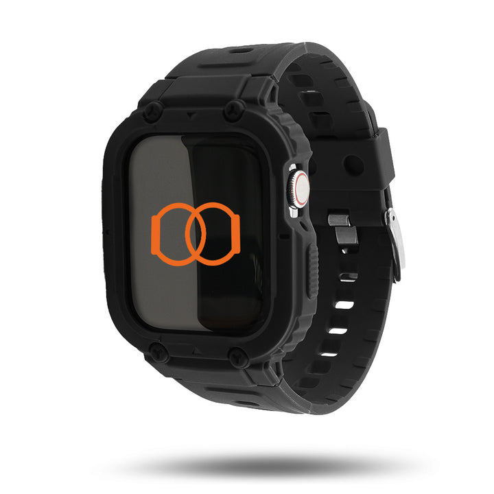 Rogue Explorer - Bracelet Apple Watch Aventure - Noir 45 mm