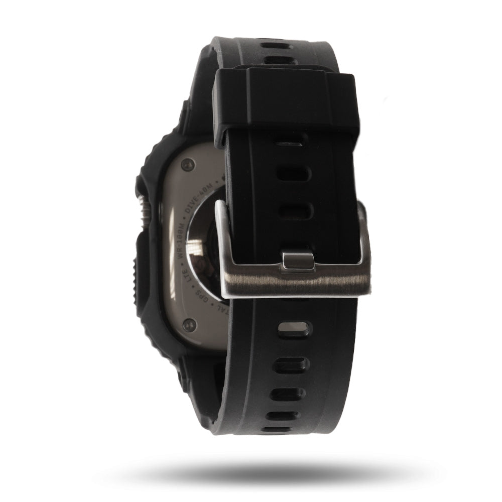 Rogue Explorer - Bracelet Apple Watch Aventure - Noir Ultra 49 mm