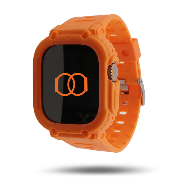 Rogue Explorer - Bracelet Apple Watch Aventure - Orange Ultra 49 mm