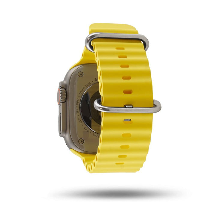 Océan - Bracelet Apple Watch aventure - Jaune 42 mm Adaptateurs Apple Watch Naturel