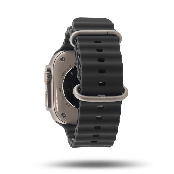 Océan - Bracelet Apple Watch aventure - Noir 46 / 49 mm Adaptateurs Apple Watch Naturel