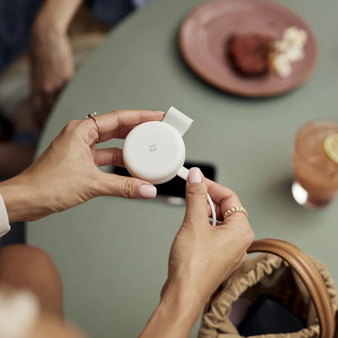 ButterFly SE 2-en-1 Qi2 Magsafe - Chargeur blanc