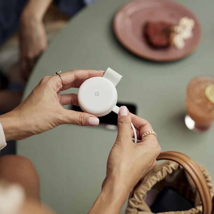 ButterFly SE 2-en-1 Qi2 Magsafe - Chargeur blanc