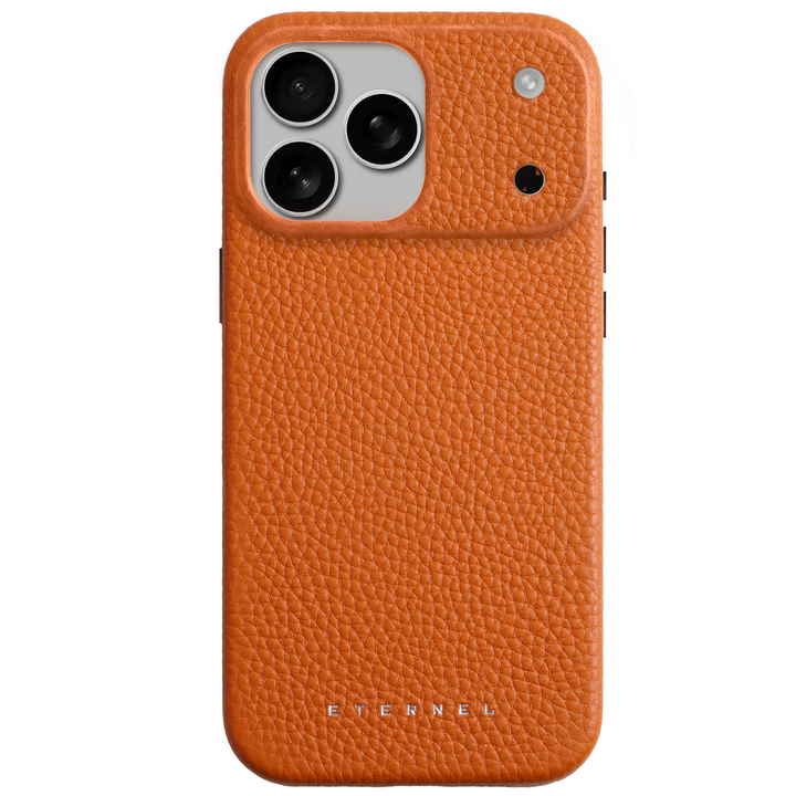 Précommande - Coque Elise cuir grainé - iPhone 17 Pro Max - Gold