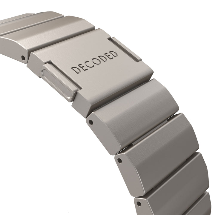 Decoded - Titanium Traction Strap - Titane Naturel 44 / 45 / 46 / 49 mm