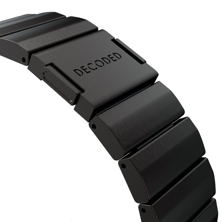 Decoded - Titanium Traction Strap - Titane Noir 44 / 45 / 46 / 49 mm