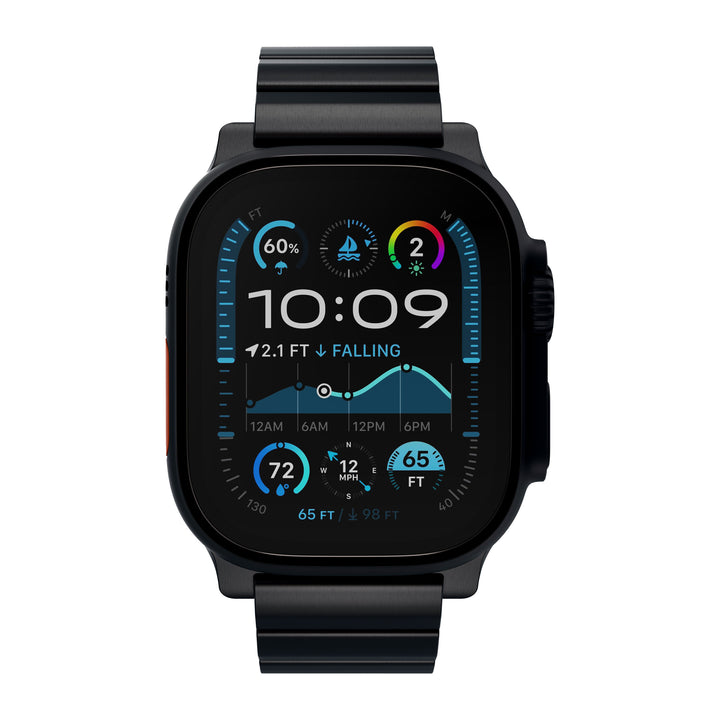 Decoded - Titanium Traction Strap - Titane Noir 44 / 45 / 46 / 49 mm