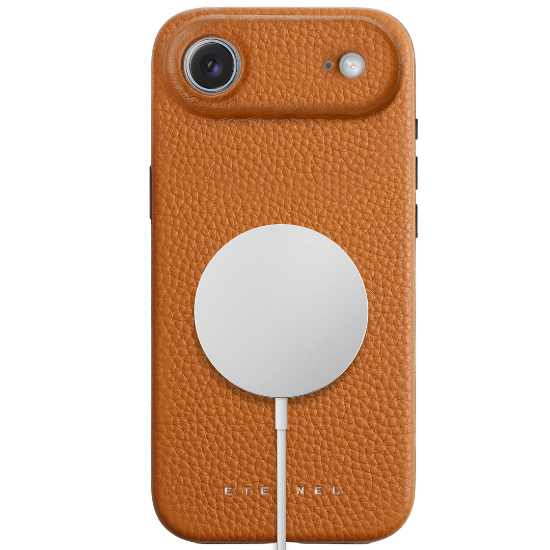 PRÉCOMMANDE - Coque Elise cuir grainé - iPhone 17 Air - Gold