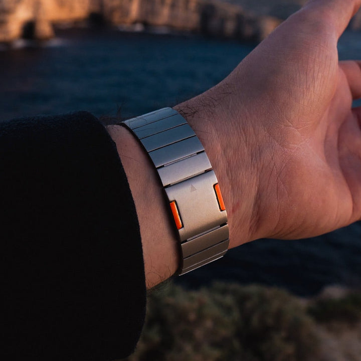 Bracelet aimanté à maillons détachables - Argenté Ultra 46 / 49 mm