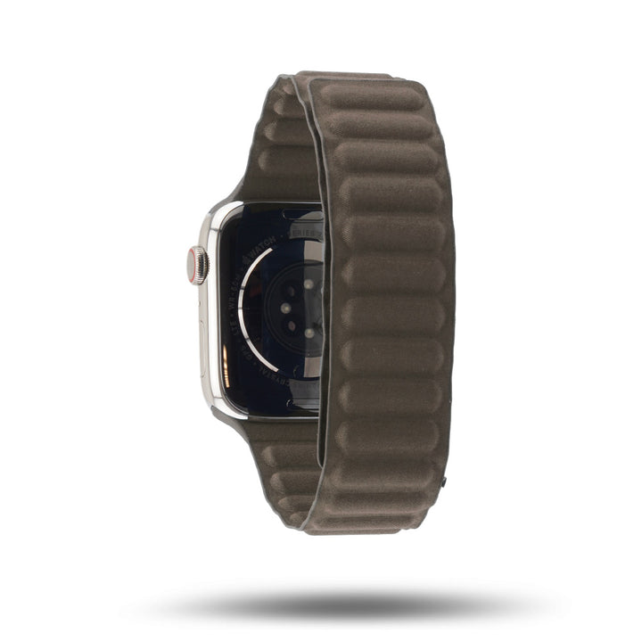 Bracelet à maillons magnétique - Apple Watch - Taupe 42 mm