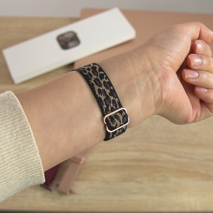 Boucle Essentielle Slim Snow Leopard 42 mm