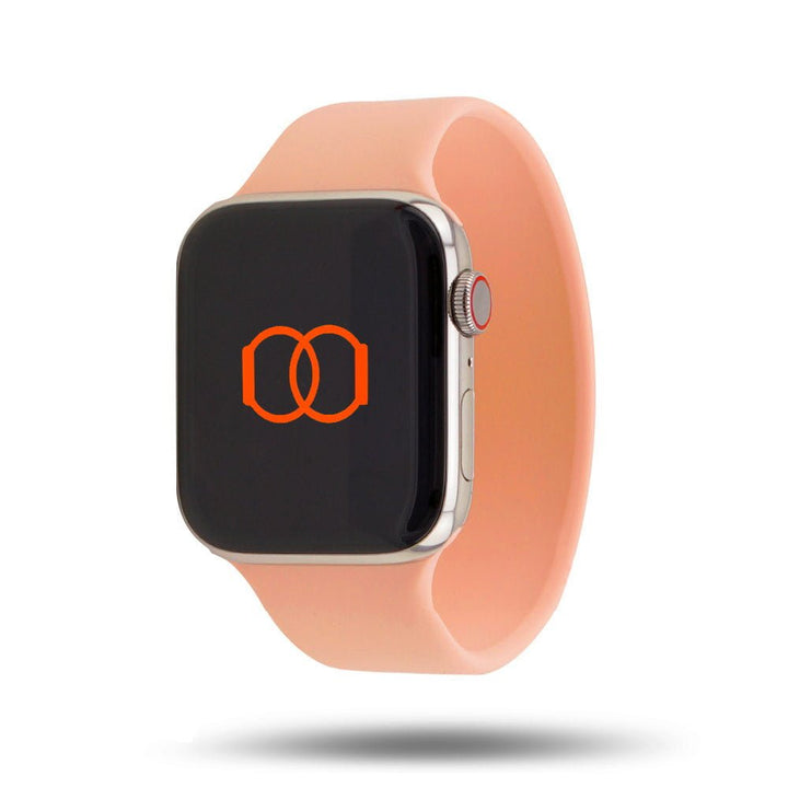 Boucle unique – Bracelet sport – Apple Watch - Melon 46 / 49 mm L