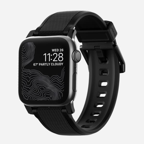 Nomad - Silicone Black - Apple Watch