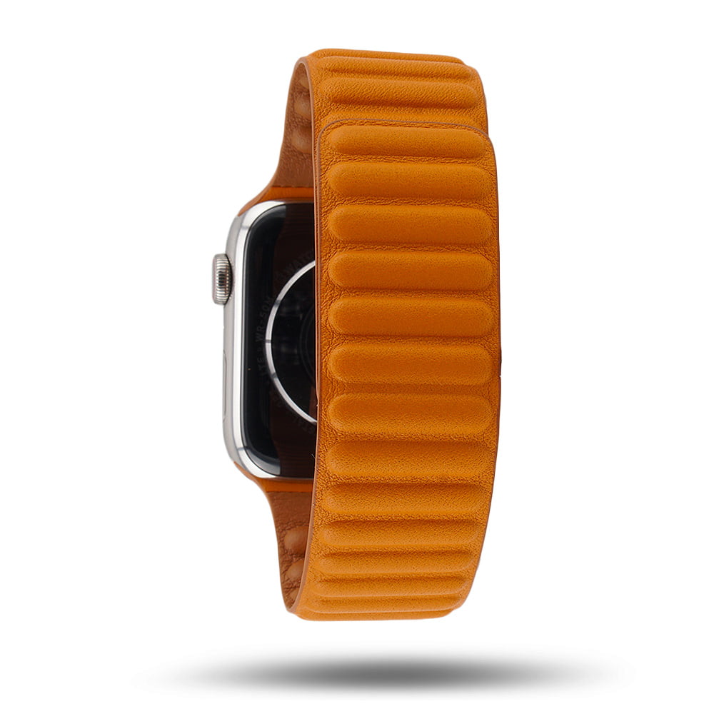 Apple links Bracelet Magnetized Band-Band leather - - Watch Leather