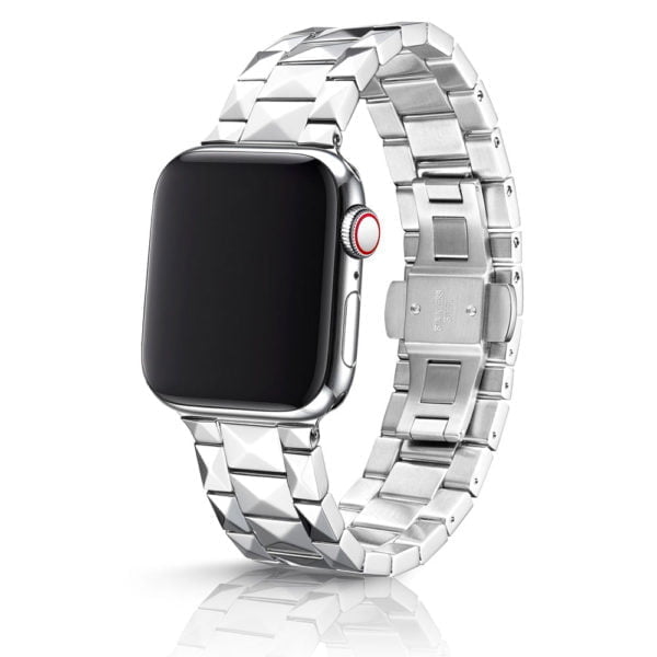 Juuk - Qira - Bracelet Apple Watch in stainless steel