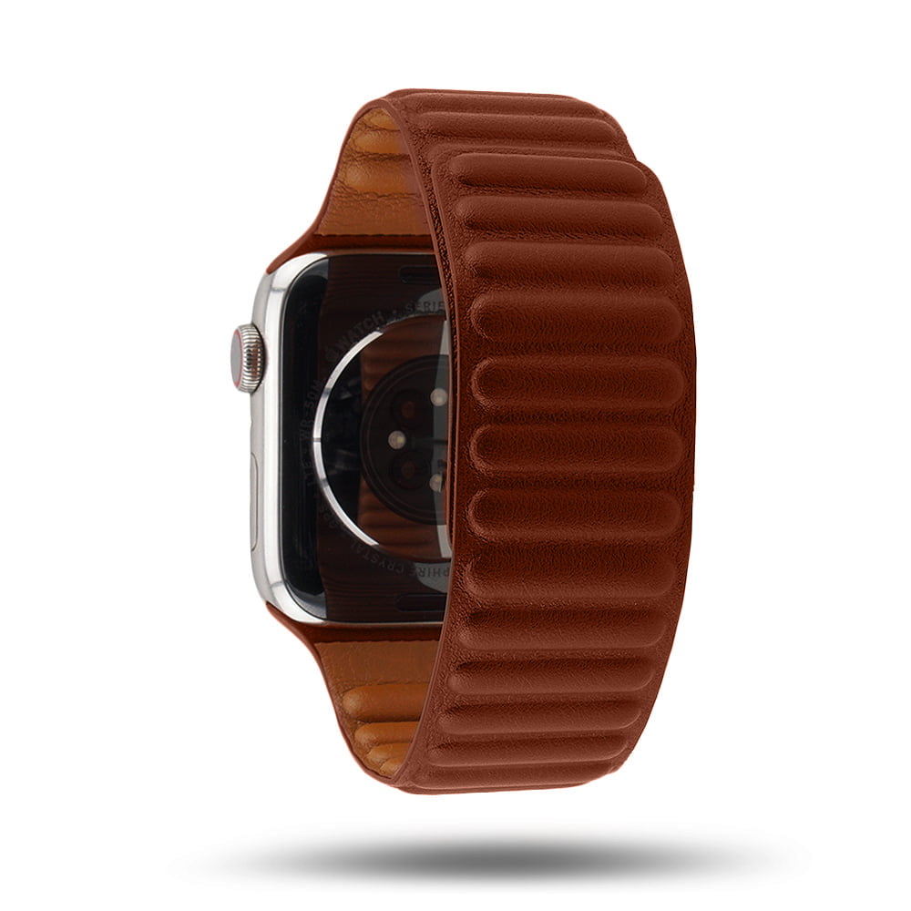 Watch - Leather - links leather Bracelet Apple Magnetized Band-Band