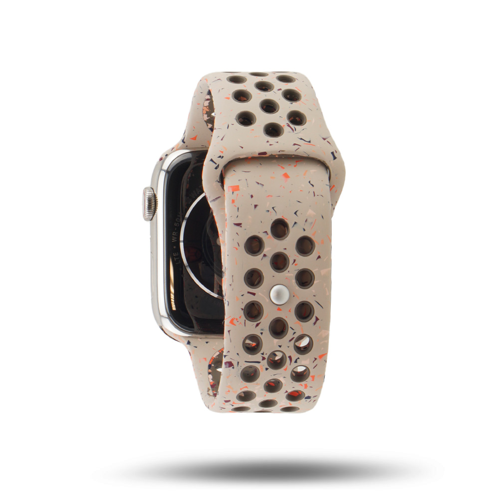 sports Watch 100% wristband Apple fluoroelastomer - Breathable