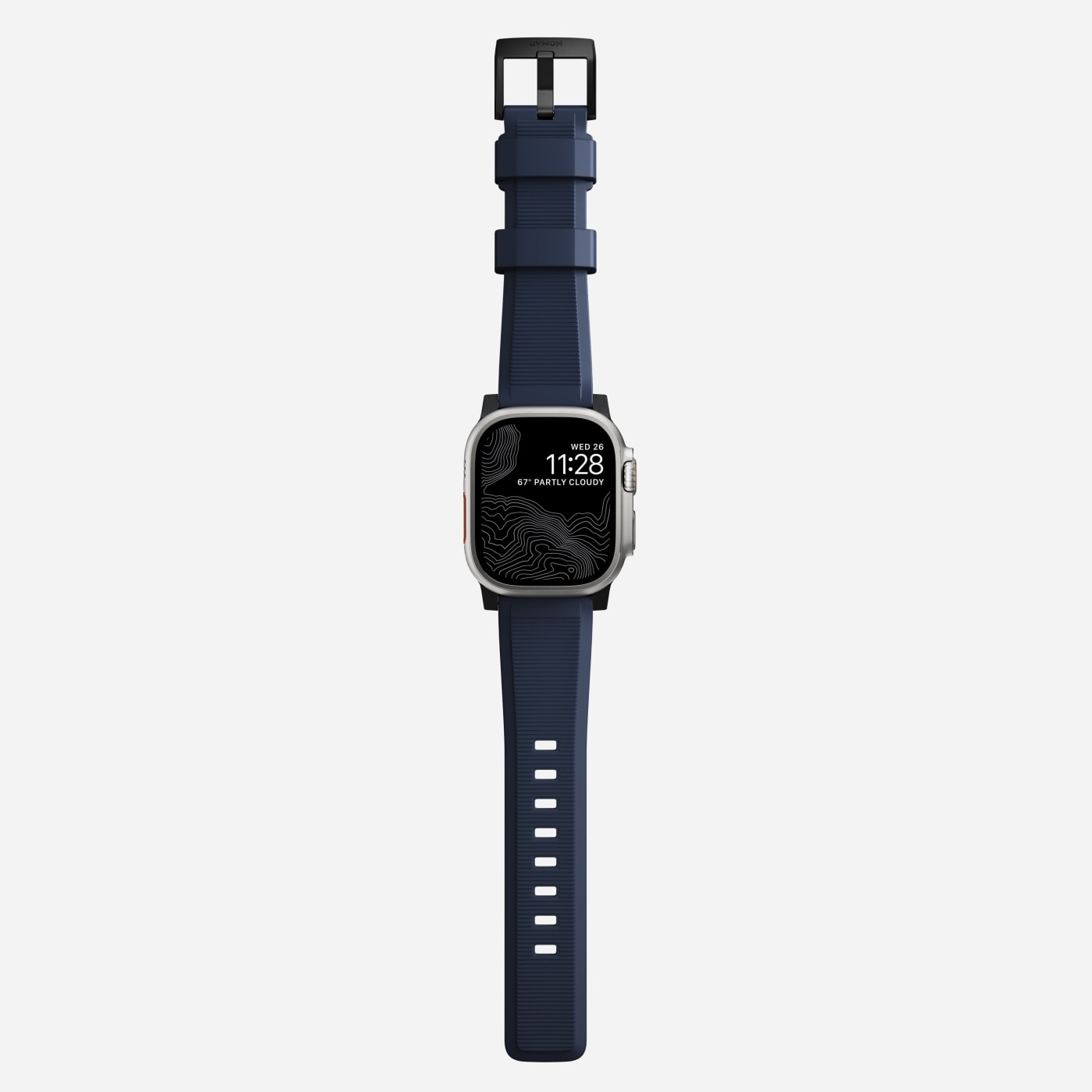 Nomad - Rugged Strap - Silicone strap Apple Watch - Band-Band