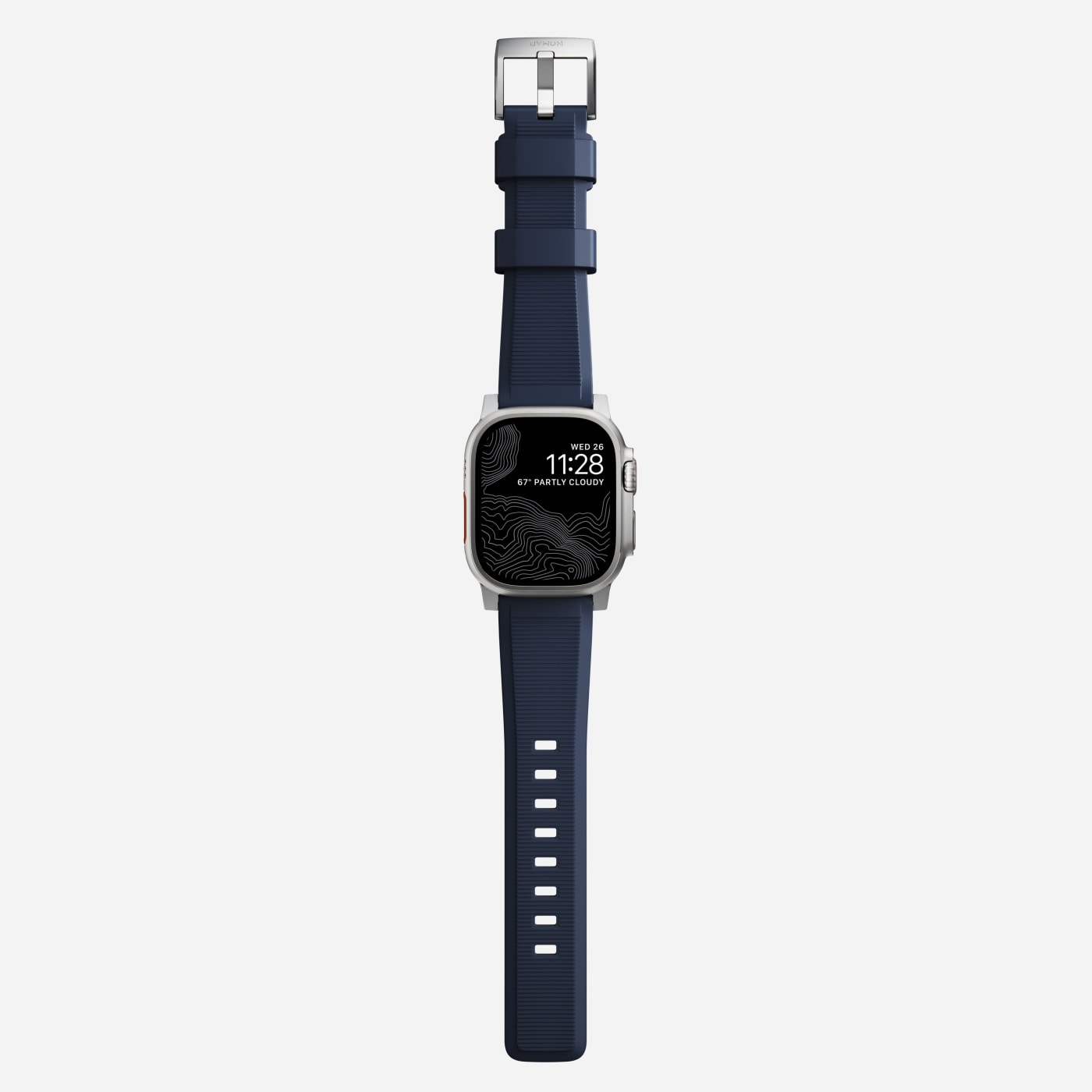 Nomad - Rugged Strap - Silicone strap Apple Watch - Band-Band