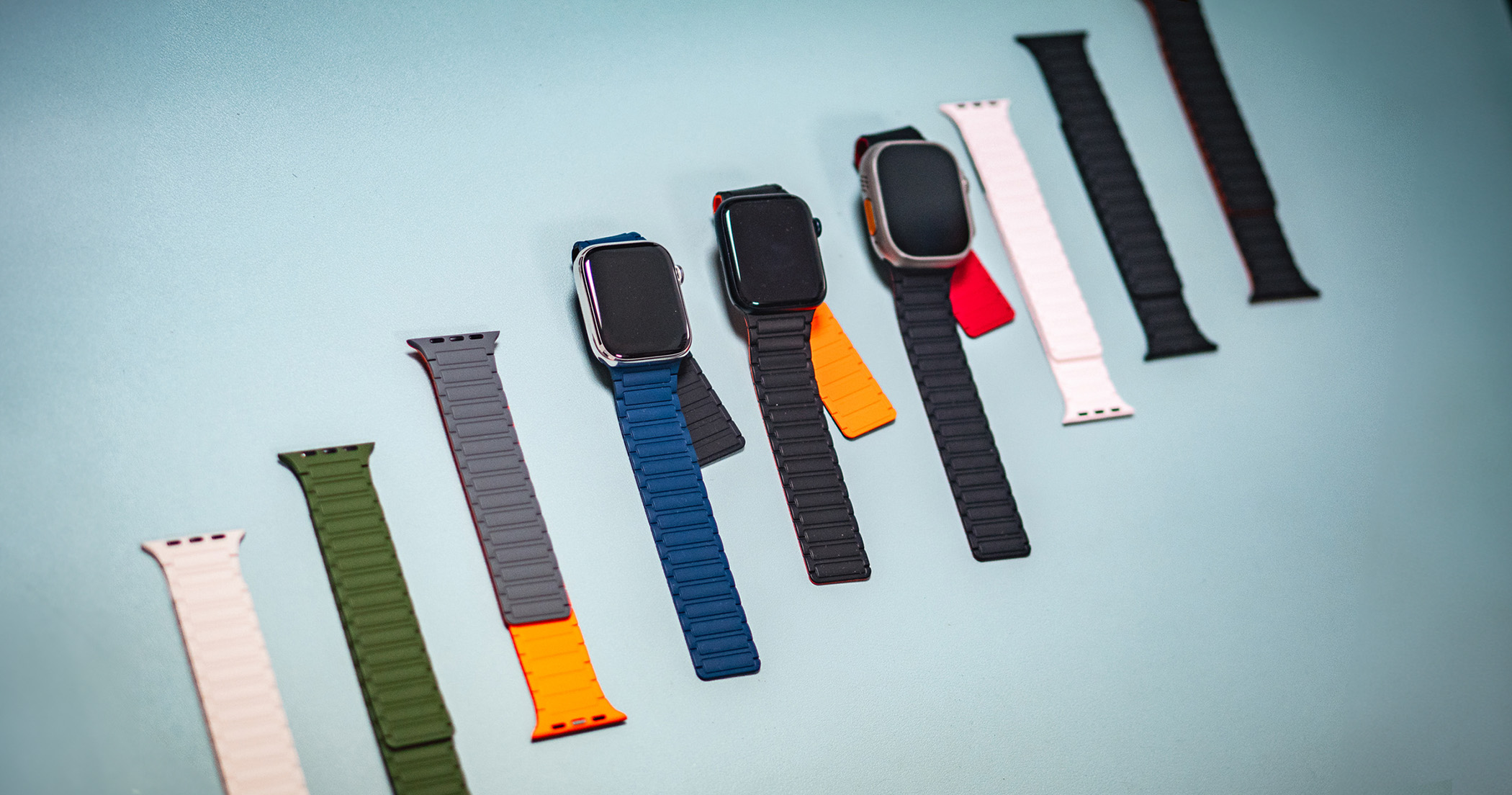 Collection de bracelet Apple Watch silicone